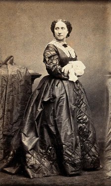 Adelaide Ristori. Creator: Charles D. Fredricks & Co.