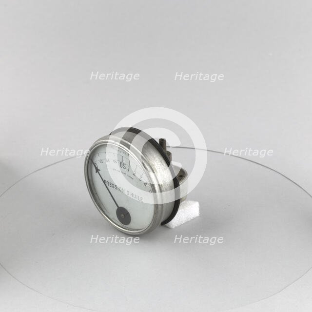 Indicator, Oil Pressure. Creator: Aera Co..