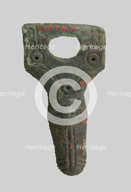 Belt Ornament, Frankish, middle of the 6th century. Creator: Unknown.