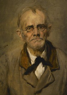 The old-fashioned Cobbler, c1870-1875.  Creator: Francisco Domingo Marques.