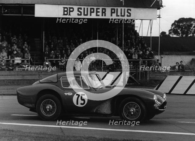 Aston Martin DB3S, Mrs Jean Bloxham at Goodwood 1958. Creator: Unknown.