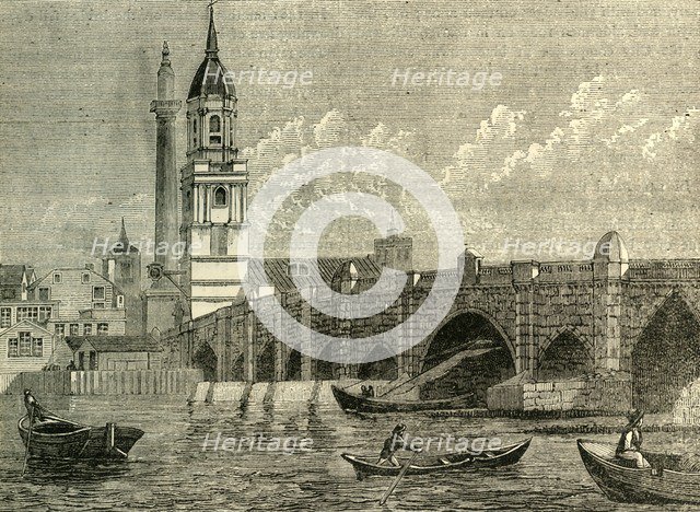 'London Bridge', c1872. Creator: Unknown.