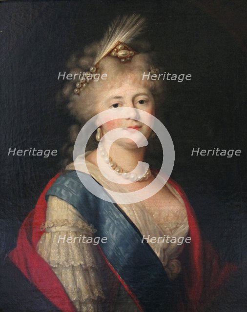 'Portrait of Empress Maria Feodorovna', late 18th century. Artist: Unknown