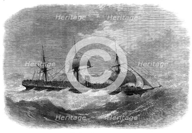 The missing screw-steamer City of Boston, 1870. Creator: Unknown.