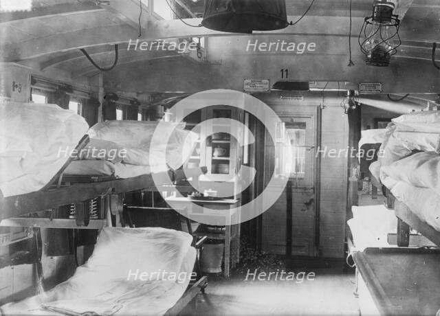 German Hospital R.R. car, between c1910 and c1915. Creator: Bain News Service.