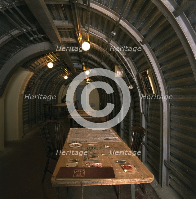 Hellfire Corner tunnels, Dover Castle, Kent, 1995. Artist: J Bailey