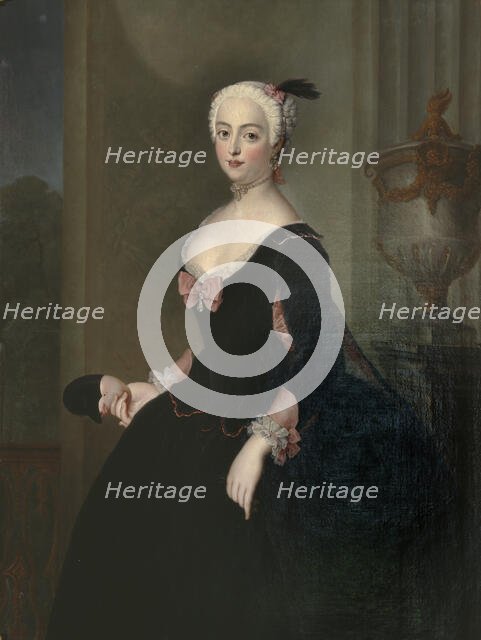 Anna Elisabeth von der Schulenburg, early-mid 18th century. Creator: Antoine Pesne.