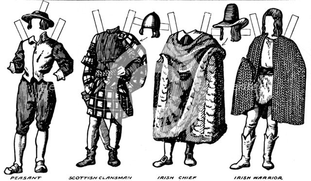 'The Gallery of British Costume: Dress Worn in the Late Sixteenth Century', c1934. Artist: Unknown.