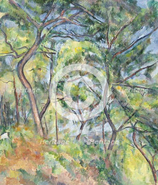 Undergrowth, between 1893 and 1894. Creator: Paul Cezanne.