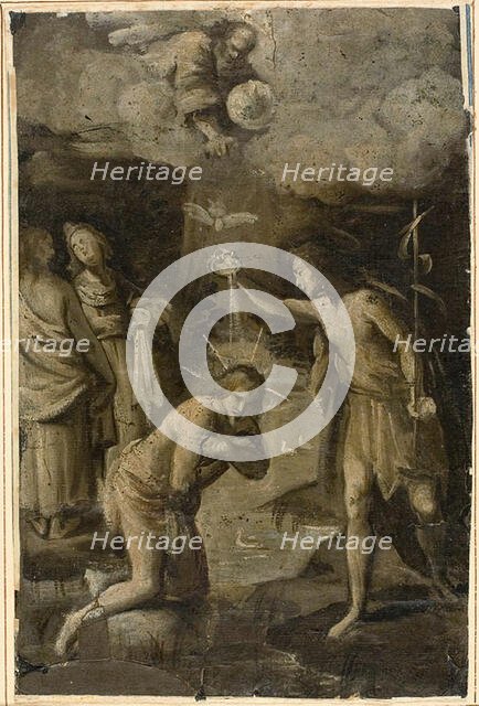 Baptism of Christ, n.d. Creator: Rutilio di Lorenzo Manetti.