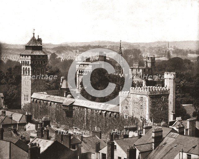 Cardiff Castle, Cardiff, Wales, 1894. Creator: Unknown.