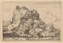 River at the Foot of a High Rock, probably c. 1645/1656. Creator: Allart van Everdingen.