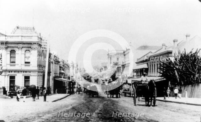 View of Queen Street, Brisbane, c1888. Creator: Unknown.