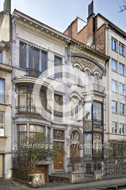 29 & 31 Avenue Winston Churchill, Brussels, Belgium, c2014-c2017. Artist: Alan John Ainsworth.