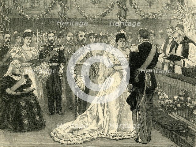 'Marriage of the Princess Maud of Wales', c1900. Creator: Unknown.