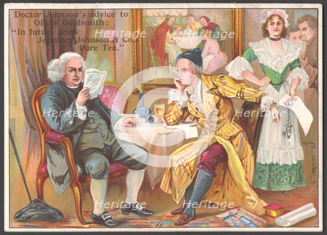 Johnson & Johnson Tea, 1890s. Artist: Unknown