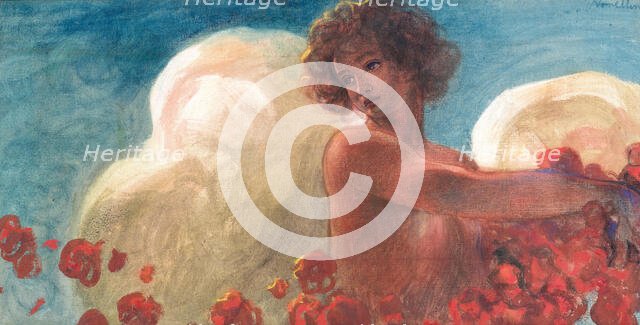 Daydreaming. Creator: Nomellini, Plinio (1866-1943).