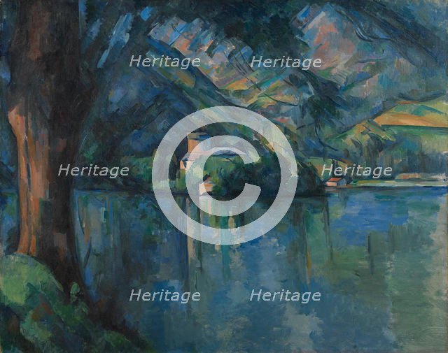 Lac d'Annecy, 1896. Creator: Cézanne, Paul (1839-1906).