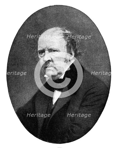 William Henry Fox Talbot (1800-1877), British photography pioneer, 1900.Artist: Blechinger