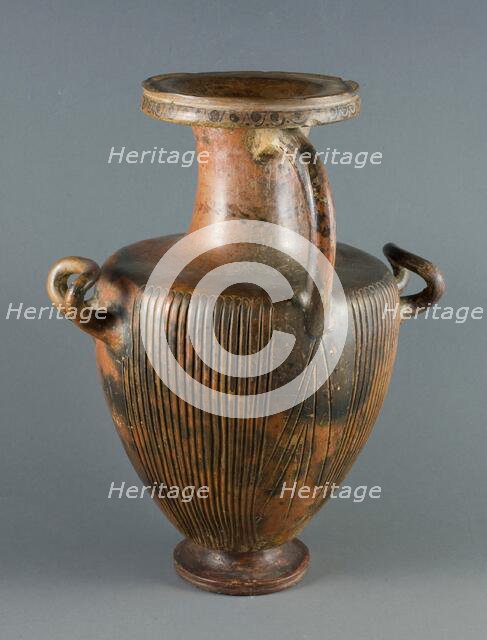 Hydria (Water Jar), 400-350 BCE. Creator: Unknown.