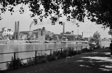 River Thames, Hammersmith, London, c1945-1965. Artist: SW Rawlings