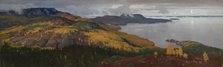 Autumn Landscape of Lake Pielisjärvi, 1899. Creator: Eero Jarnefelt.