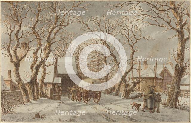 Winter Scene, 1790. Creator: Jacob Cats.