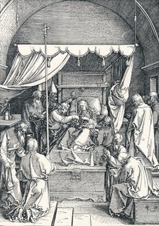 'The Death of the Virgin', 1510 (1906). Artist: Albrecht Durer.