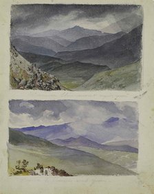 Path to Sinano after the storm, 1835. Creator: Briullov, Karl Pavlovich (1799-1852).