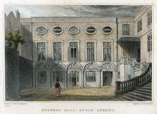 Brewers' Hall, Addle Street, City of London, 1831.Artist: William Radclyffe