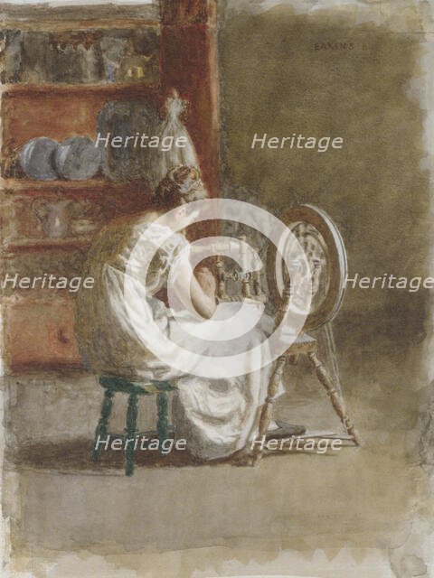 Homespun, 1881. Creator: Thomas Eakins.