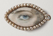 Eye Miniature, Ann Fryer (prob. b. 1768), 1787. Creator: Unknown.