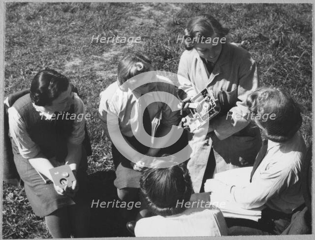 Royal Air Force No. 2 School of Photography, Palatine Road, Blackpool, 1942-1943. Creator: Barnet Saidman.
