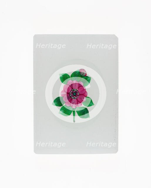 Paperweight, Clichy, 19th century. Creator: Clichy Glassworks.