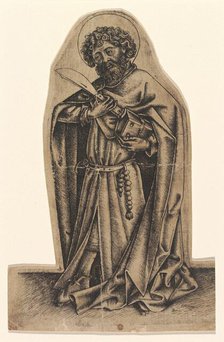 Saint Bartholomew, 1440s. Creator: Master of Saint John the Baptist.