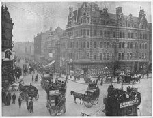 Tottenham Court Road corner, London, c1903 (1903). Artist: Unknown.