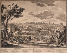The free election of Augustus II at Wola, outside Warsaw, in 1697, 1700. Artist: Anonymous  