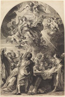 The Assumption of the Virgin, 1624. Creator: Paulus Pontius.