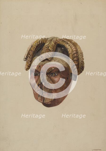 Figurehead "S.S. Robert Fulton", 1935/1942. Creator: Louis Plogsted.