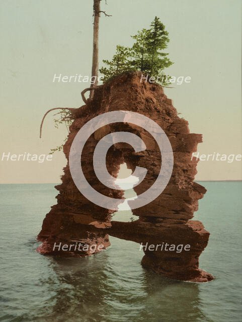 Temple Gate, Apostle Islands, Lake Superior, c1899. Creator: Unknown.