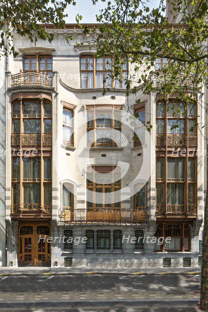 Hotel Solvay, 224 Avenue Louise, (1895-1903), c2014-2017. Artist: Alan John Ainsworth.