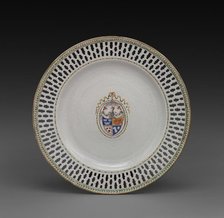 Plate, before 1785. Creator: Unknown.