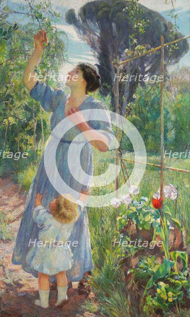 Primavera (Spring), 1918. Creator: Moggioli, Umberto (1886-1919).