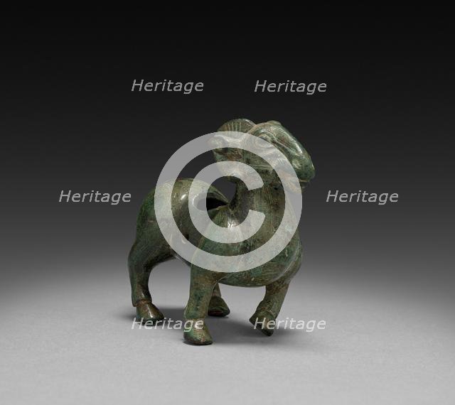 Zun in the Shape of a Ram, 206 BC - AD 220. Creator: Unknown.