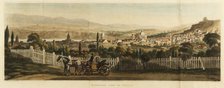 Panoramic View of Tiflis, 1827. Artist: Clark, John Heaviside (ca. 1770-1836)