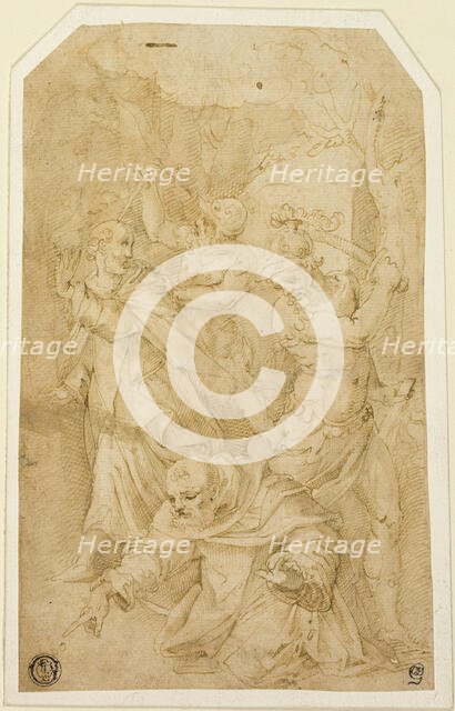 Study for the Death of Saint Peter Martyr, c. 1571. Creator: Unknown.