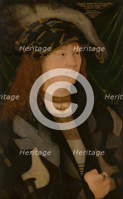 Henry V, Duke of Mecklenburg (1479-1552), 1507. Creator: Jacopo de' Barbari (c. 1460/70-before 1516).