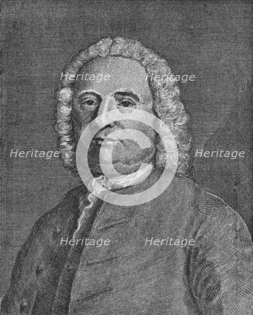 Samuel Richardson, English writer and printer, c1750 (1911). Artist: Joseph Highmore.