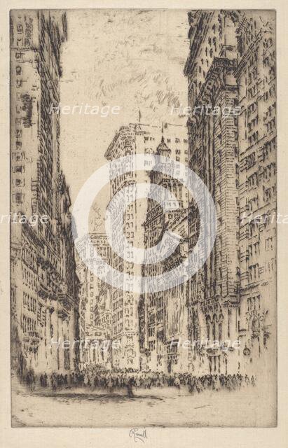 The Stock Exchange, 1904. Creator: Joseph Pennell.