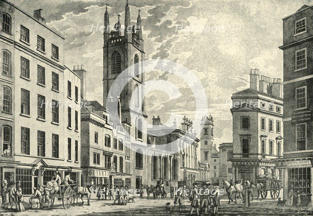 'Bank of England', c1781, (1925). Creator: Hare.